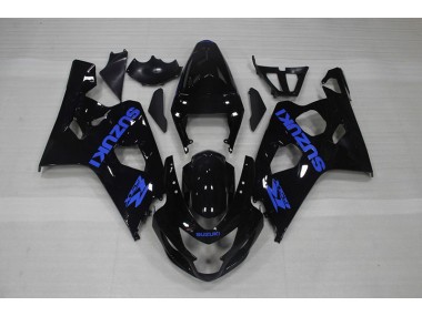 Carene GSXR 750 K4 04-05 - Nero Blu Decal