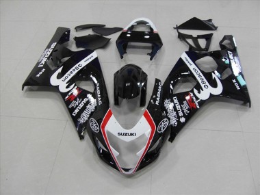 Carene GSXR 750 K4 04-05 - Nero Rosso Faro