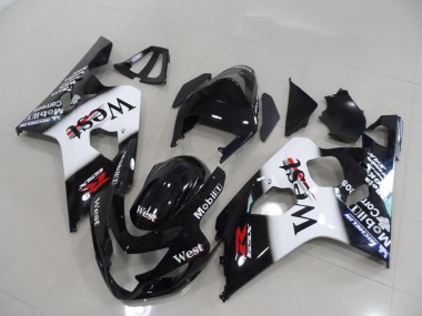 Carene GSXR 750 K4 04-05 - Nero West