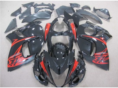 Carene & Plastica GSXR 1300 Hayabusa 08-19 - Nero Rosso