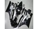 Carene & Plastica R6 06-07 - Argento Nero Carene & Plastica R6 06-07 - Argento Nero