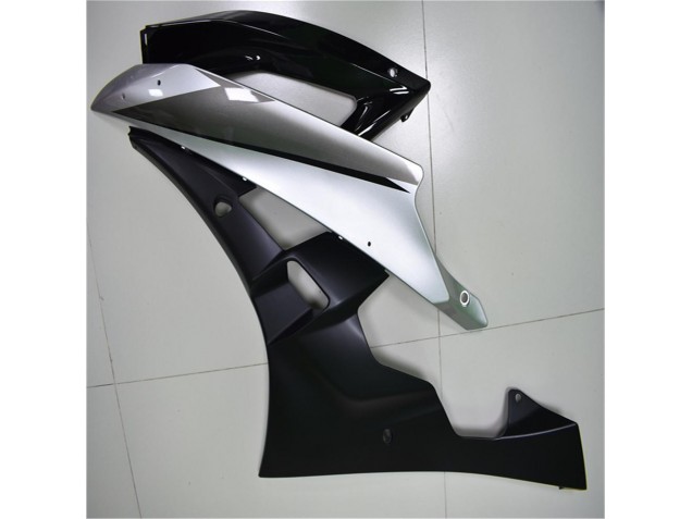 Carene & Plastica R6 06-07 - Argento Nero Carene & Plastica R6 06-07 - Argento Nero
