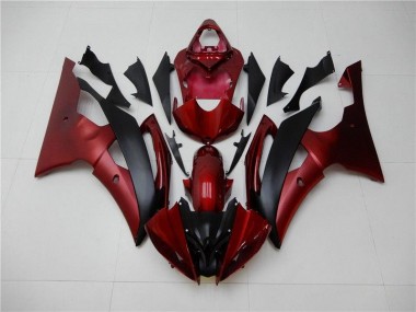 Carene & Plastica R6 08-16 - Rosso Nero