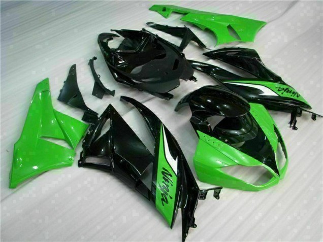 Carene & Plastica ZX6R 09-12 - Nero Verde Carene & Plastica ZX6R 09-12 - Nero Verde