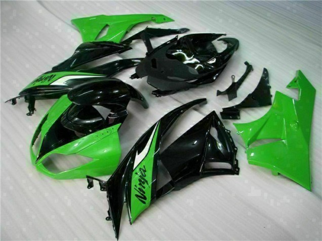 Carene & Plastica ZX6R 09-12 - Nero Verde Carene & Plastica ZX6R 09-12 - Nero Verde