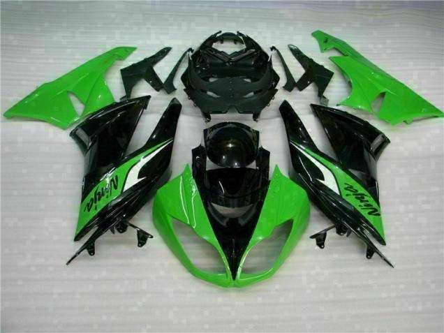 Carene & Plastica ZX6R 09-12 - Nero Verde Carene & Plastica ZX6R 09-12 - Nero Verde