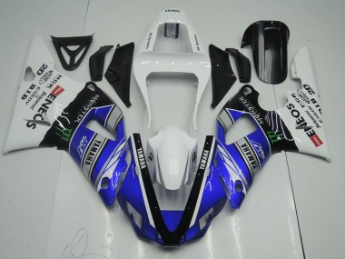Carene R1 00-01 - Blu Bianco ENEOS Monster