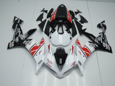 Carene R1 04-06 - Bianco Nero Adesivos