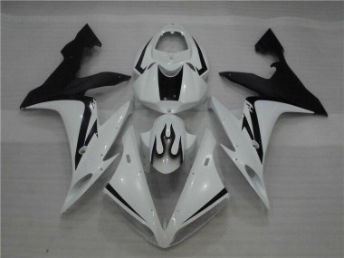 Carene R1 04-06 - Bianco Nero Fiamma