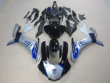 Carene R1 15-19 - Argento Nero Blu Monster