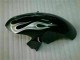Carene R6 06-07 - Argento Fiamma Nero Carene R6 06-07 - Argento Fiamma Nero