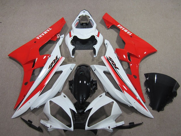 Carene R6 06-07 - Bianco Nero Rosso Carene R6 06-07 - Bianco Nero Rosso