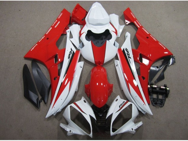 Carene R6 06-07 - Bianco Rosso Nero Decal Carene R6 06-07 - Bianco Rosso Nero Decal