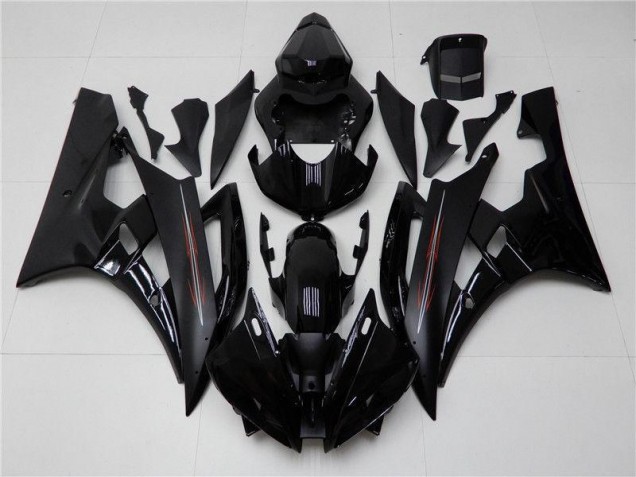 Carene R6 06-07 - Lucido Nero Opaco Carene R6 06-07 - Lucido Nero Opaco