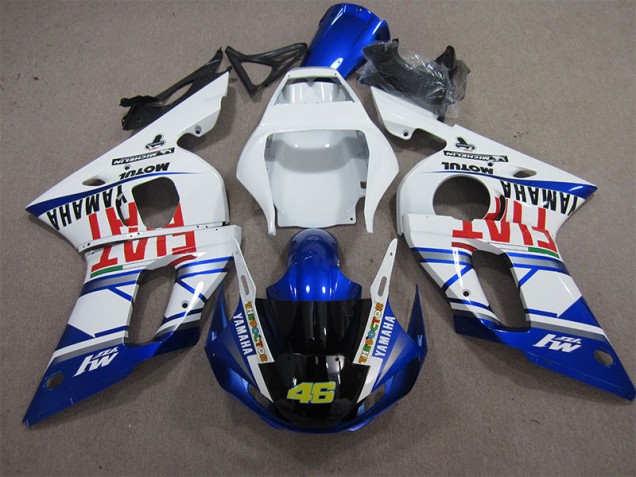 Carene R6 98-02 - Bianco Blu Fiat 46 Carene R6 98-02 - Bianco Blu Fiat 46