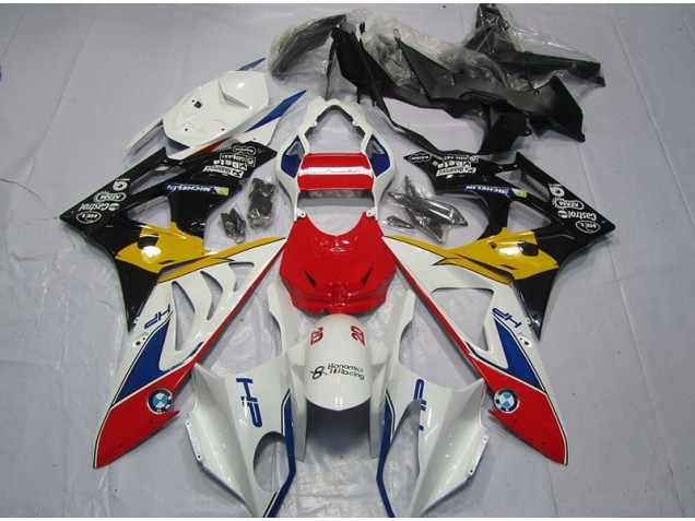 Carene S1000RR 09-14 - Rosso Bianco Giallo Carene S1000RR 09-14 - Rosso Bianco Giallo