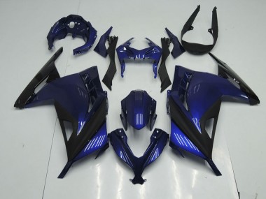 Carene ZX 300R 13-16 - Blu Nero