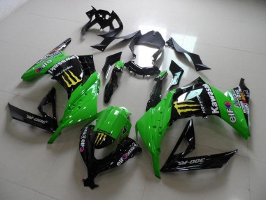 Carene ZX 300R 13-16 - Verde Monster