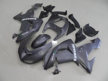 Carene ZX10R 06-07 - Grigio con Bianco Decalcomanie