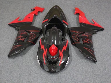 Carene ZX10R 06-07 - Nero Rosso