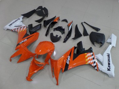 Carene ZX10R 08-10 - Arancia & Bianco