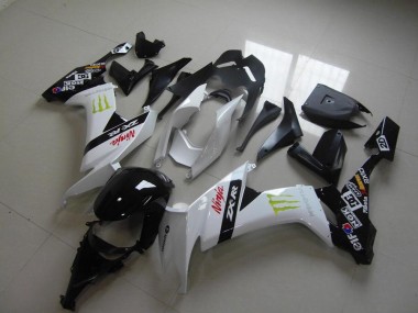 Carene ZX10R 08-10 - Bianco Monster
