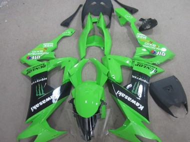 Carene ZX10R 08-10 - Verde Nero Monster