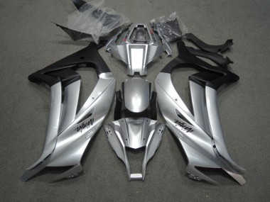 Carene ZX10R 11-15 - Argento Nero Ninja