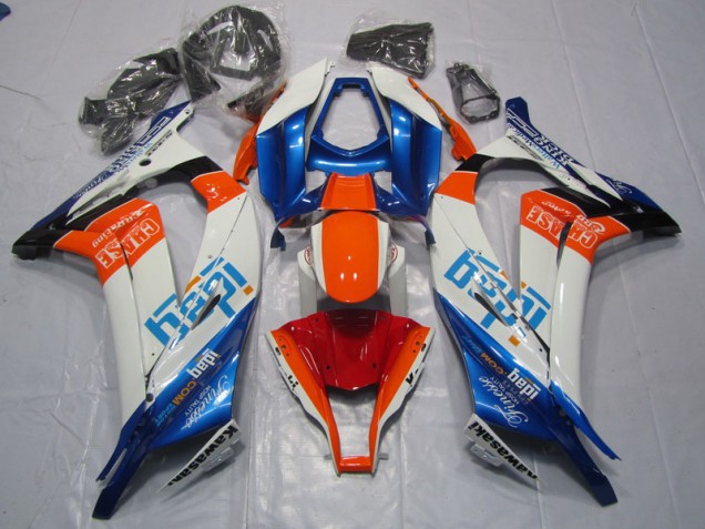 Carene ZX10R 11-15 - Blu Arancia