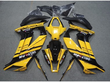 Carene ZX10R 11-15 - Giallo Nero Delt Fin