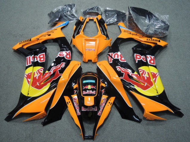 Carene ZX10R 11-15 - Nero Arancia Red Bull