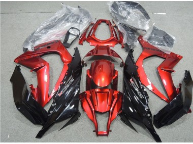 Carene ZX10R 11-15 - Nero Rosso