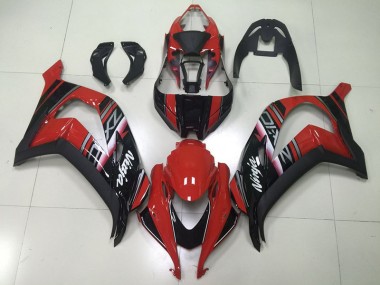 Carene ZX10R 16-19 - Nero Rosso Ninja