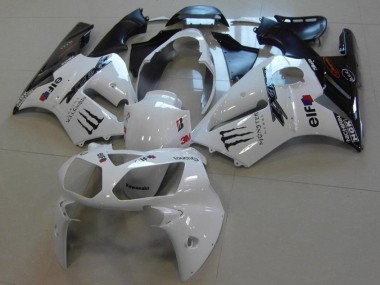 Carene ZX12R 02-06 - Bianco Monster