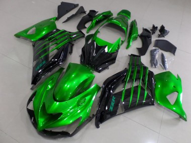 Carene ZX14R ZZR 1400 12-21 - Caramella Verde & Nero
