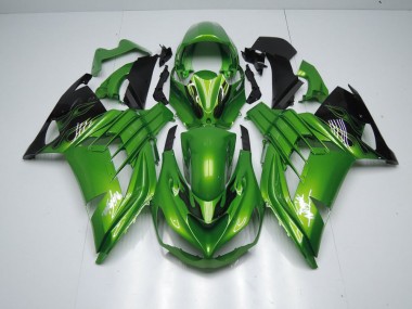 Carene ZX14R ZZR 1400 12-21 - Verde Fiamma