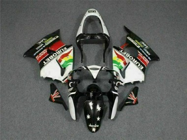 Carene ZX6R 00-02 - Nero Bianco Eurobet