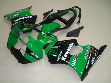 Carene ZX6R 00-02 - Verde Monster