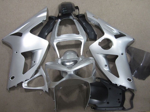 Carene ZX6R 03-04 - Argento Carene ZX6R 03-04 - Argento
