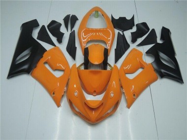 Carene ZX6R 05-06 - Arancia Nero
