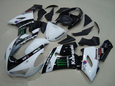 Carene ZX6R 05-06 - Bianco Monster