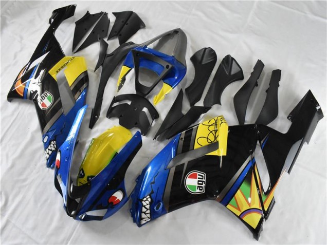 Carene ZX6R 07-08 - Blu Squalo Carene ZX6R 07-08 - Blu Squalo