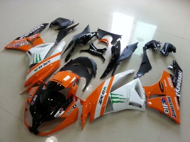 Carene ZX6R 09-12 - Arancia Monster
