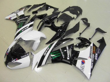 Carene ZX6R 09-12 - Bianco Monster