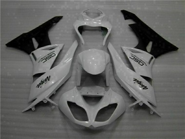 Carene ZX6R 09-12 - Bianco Nero Ninja