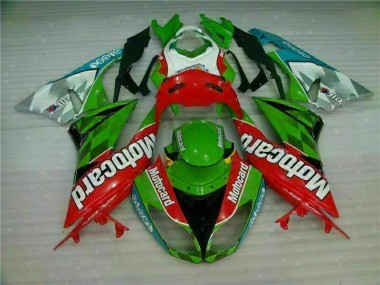 Carene ZX6R 09-12 - Rosso Verdecard