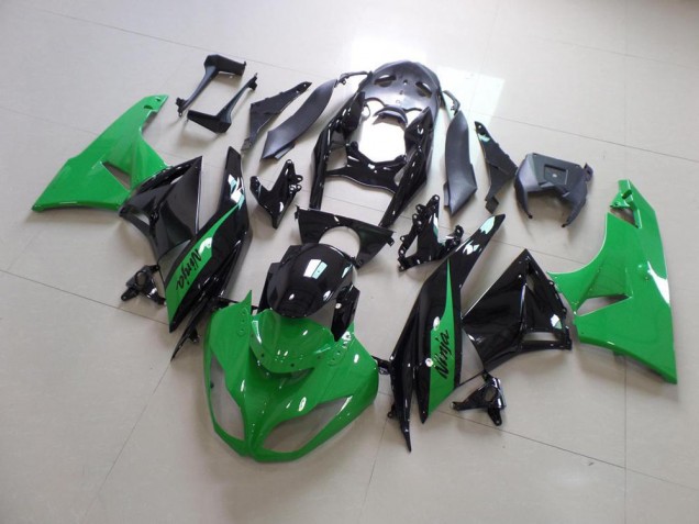 Carene ZX6R 09-12 - Verde & Nero Carene ZX6R 09-12 - Verde & Nero