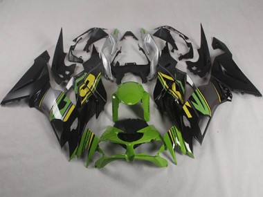 Carene ZX6R 19-23 - Nero Verde