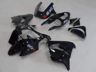 Carene ZX9R 00-01 - Nero con Grigio Decalcomanie