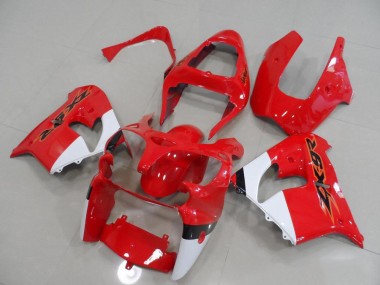 Carene ZX9R 00-01 - Rosso & Bianco
